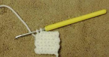 Вязание крючком в стиле пэчворк туники